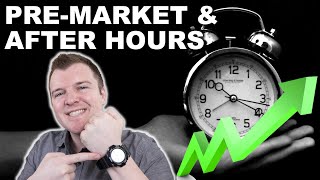 How to Trade PreMarket amp After Hours  Extended Hours Trading Explained [upl. by Akeret]