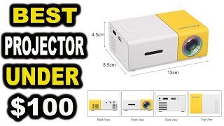 Best Projector Under 100  Coolux YG300 LED Projector [upl. by Chad872]