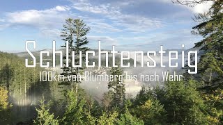 WANDERN  5 Tage SCHLUCHTENSTEIG im Schwarzwald [upl. by Ary]