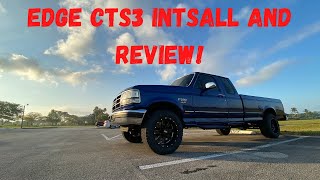 73 Powerstroke EDGE CTS3 unboxing install AND review Jelibuilt [upl. by Ynneh]