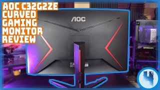 AOC C32G2ZE G Line 2nd Gen 32 Inch Gaming Monitor Unboxing and Review 2021 [upl. by Epstein]