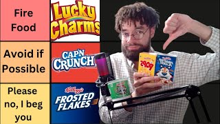 Ultimate Cereal Tier List [upl. by Eelinej]