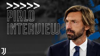 Andrea Pirlo Exclusive UEFA Interview  Coaching at Juventus Champions League Objectives  Juventus [upl. by Abran483]