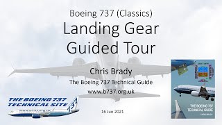 737 Landing Gear Guided Tour Classics [upl. by Yc]