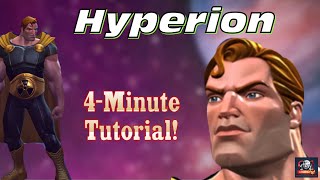 HYPERION 4Minute Tutorial Learn everything you need to know about this amazing champ in 4Min [upl. by Einneg10]