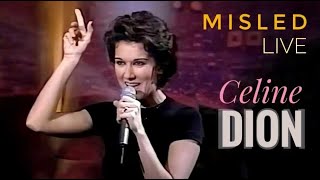 CELINE DION 🎤 Misled 💃🏼 Live on The Tonight Show 1994 [upl. by Alleoj675]