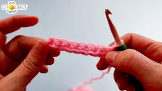 Learn The Single Crochet Foundation Row  Crochet Quick Fix [upl. by Cherlyn658]