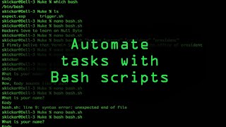 Write Your Own Bash Scripts for Automation Tutorial [upl. by Tommi]