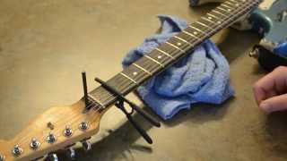 How to Adjust the Truss Rod – Fender Strat [upl. by Adok]