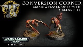 Conversion Corner Making Necron Flayed Ones [upl. by Wenoa]