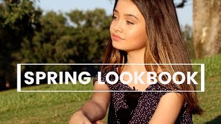 SPRING LOOKBOOK  Forever 21 ☆ Abercrombie ☆ HampM  🖤 [upl. by Mandler]