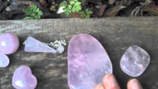 Rose Quartz  Cleansing Placing and Using It [upl. by Baal]