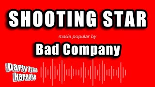 Bad Company  Shooting Star Karaoke Version [upl. by Rafat]