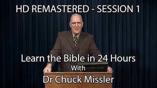 Learn the Bible in 24 Hours  Hour 1  Small Groups  Chuck Missler [upl. by Eevets678]