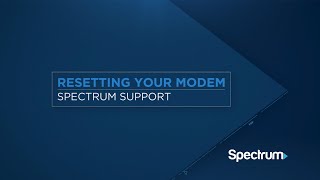 Resetting Your Modem [upl. by Stephannie]