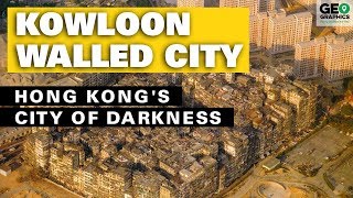 Kowloon Walled City Hong Kongs City of Darkness [upl. by Aseyt]