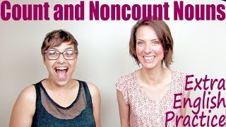 Basic Grammar Count and Noncount Nouns [upl. by Nagel354]