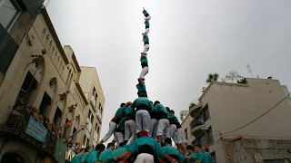 Castellers de Vilafranca  Pd8fm  Cal Figarot 2014 [upl. by Corbet]