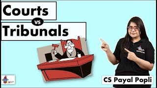 What is the difference between COURTS amp TRIBUNALS  What are TRIBUNALS  Courts vs Tribunals [upl. by Llecrep]