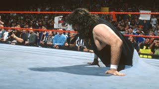 Cactus Jack comes through the ring to even the odds vs DX Raw Feb 9 1998 [upl. by Noxin592]