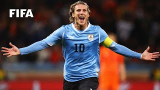 🇺🇾 Diego Forlan  FIFA World Cup Goals [upl. by Raamal970]