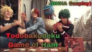 Todobakudeku Game Of Ham BNHA Cosplay [upl. by Moncear]