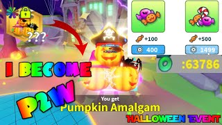 🎁🎃Become P2W And Got All Reward In Halloween Event😮In Weapon Fighting Simulator Roblox [upl. by Amaj100]