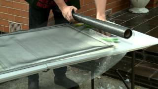 How to Replace Flyscreens  DIY at Bunnings [upl. by Nawotna]