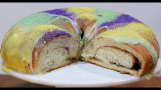 How to make King Cake  Easy Mardi Gras King Cake Recipe [upl. by Eimoan]