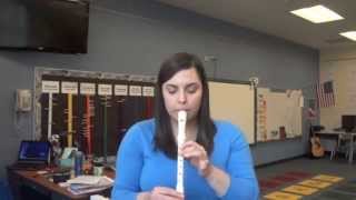 How to Play quotMerrily We Roll Alongquot  Recorder Karate Orange Belt [upl. by Chaudoin]