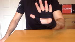 Boxing Hand Wrap Tutorial  Between The Fingers [upl. by Kathrine]