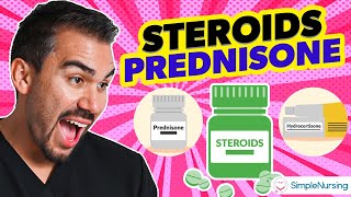 Pharmacology l Steroids  Prednisone  nursing RN PN MADE EASY [upl. by Elram]