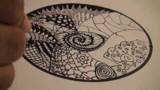 How to Draw a Powerful Mandala  Geometric Art Tutorial [upl. by Becky]