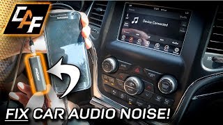 BUZZ WHINE HISS How to FIX Car Audio Noise [upl. by Danczyk]