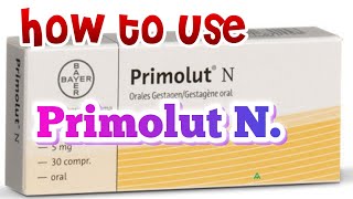 Primolut N Tablet Uses amp Side effects [upl. by Solim114]