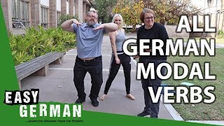 Learn all German Modal Verbs in 8 Minutes  Super Easy German 91 [upl. by Zzahc607]