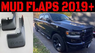 Ram 1500 Mud Flap Install 2019 [upl. by Vorster]