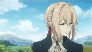 DubViolet Evergarden ep11Last scene [upl. by Tonina]