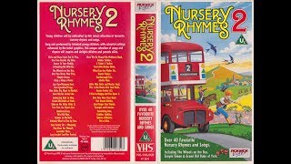 Nursery Rhymes 2 1990 UK VHS [upl. by Aihtyc]