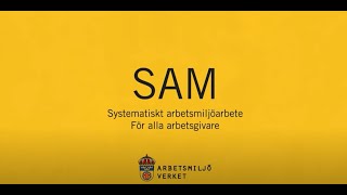 Introduktion till systematiskt arbetsmiljöarbete för alla arbetsgivare [upl. by Tarrance]