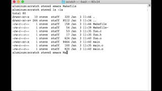 How to create a simple Makefile [upl. by Ahtnamas]