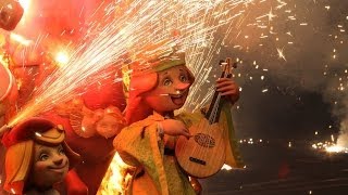 The Fallas Festival ValenciaSpain English version [upl. by Atikram115]