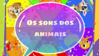 Sons dos animais  Educação Infantil  Aula síncrona  Onomatopeia [upl. by Hardigg]