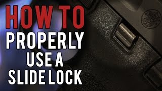 How to Use a Slide Lock  Slide Release [upl. by Nedra]