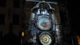 Prague Astronomical Clock  600th Anniversary Show [upl. by Aicilihp427]