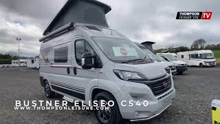 NEW 2021 Campervan  Burstner C540  Walkthrough video tour [upl. by Germaun628]