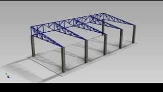 😎Estructuras metálicas diseños [upl. by Eliathan579]