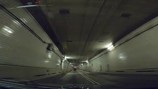 Baltimore Maryland  Driving Through the Baltimore Harbor Tunnel 2021 [upl. by Adiari]