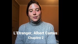 LEtranger Albert Camus  Chapitre 2  Lecture Hélène Caipora [upl. by Rosenblast]