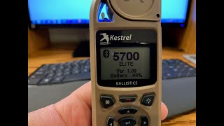 Kestrel 5700 Ballistics to Elite Upgrade Instruction amp Demo [upl. by Nimsaj]